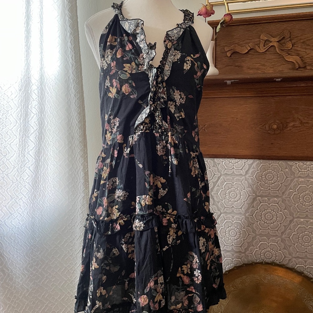 Secret Mission Silk and Cotton Dress